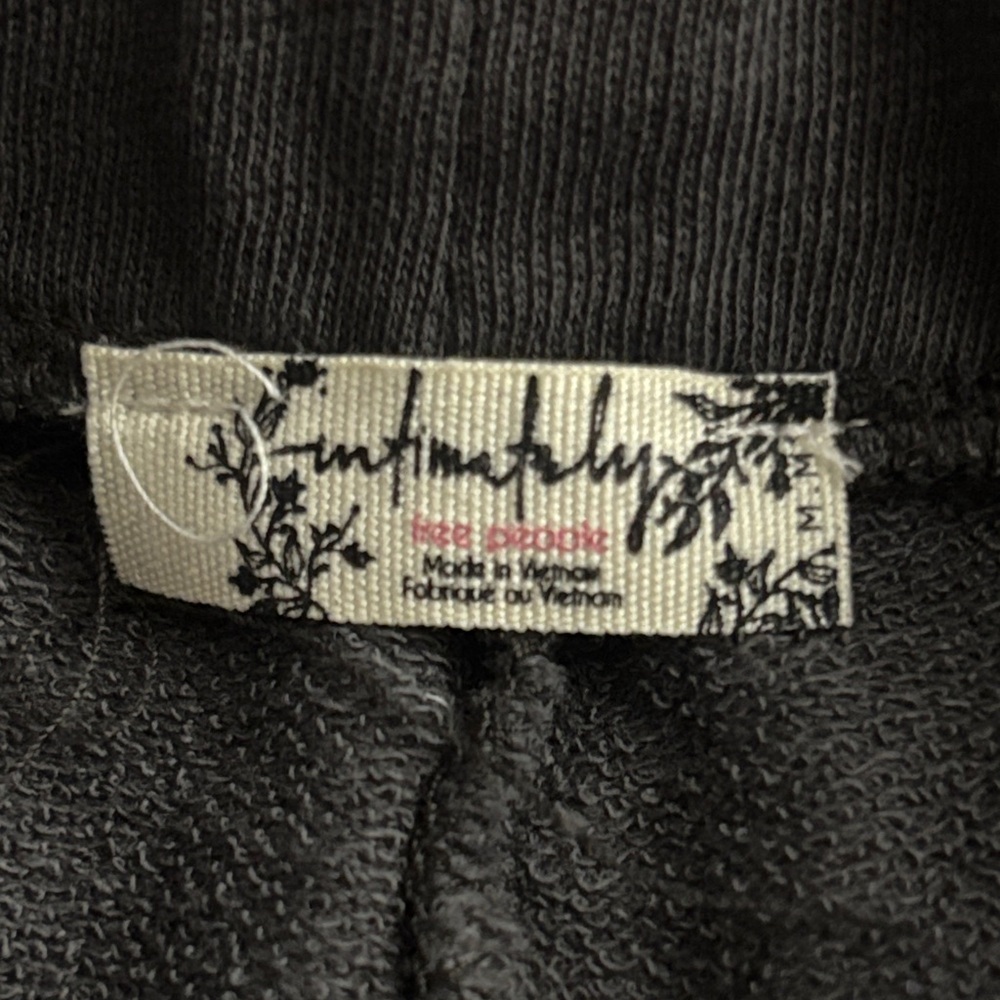 Free People Gray Wide-Leg Pants - Picture 6 of 6